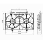 Order Radiator Cooling Fan Assembly - NI3115126 For Your Vehicle