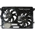 Order Radiator Cooling Fan Assembly by SHERMAN PARTS - 512-421-U For Your Vehicle