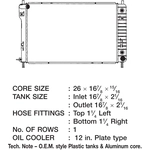 Order Radiator by CSF - 3260 For Your Vehicle