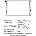 Order Radiator by CSF - 3591 For Your Vehicle