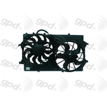 Order Radiator Fan Assembly by GLOBAL PARTS DISTRIBUTORS - 2811589 For Your Vehicle