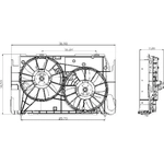 Order assemblage de ventilateur de radiateur by GLOBAL PARTS DISTRIBUTORS - 2811590 For Your Vehicle