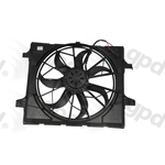 Order Radiator Fan Assembly by GLOBAL PARTS DISTRIBUTORS - 2811733 For Your Vehicle