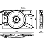 Order MAHLE ORIGINAL - CFF546-000P - Fan engine cooling For Your Vehicle