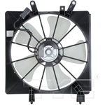 Order Radiator Fan Assembly by TYC - 600380 For Your Vehicle