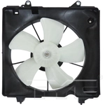 Order Radiator Fan Assembly by TYC - 601540 For Your Vehicle