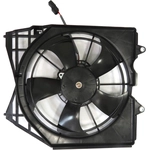 Order TYC - 601580 - Driver Side Dual Radiator and Condenser Fan Assembly For Your Vehicle