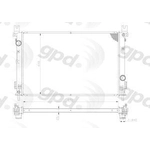 Order Radiator by GLOBAL PARTS DISTRIBUTORS - 13025C For Your Vehicle