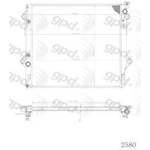 Order Radiator by GLOBAL PARTS DISTRIBUTORS - 2580C For Your Vehicle