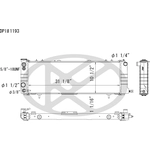 Order Radiator by KOYORAD - A1193 For Your Vehicle