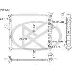 Order Radiator by KOYORAD - A2263 For Your Vehicle