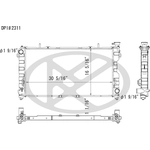 Order Radiator by KOYORAD - A2311 For Your Vehicle