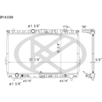 Order Radiator by KOYORAD - A2389 For Your Vehicle