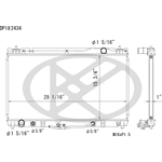 Order Radiator by KOYORAD - A2434 For Your Vehicle