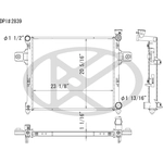 Order Radiator by KOYORAD - A2839 For Your Vehicle