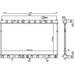 Order NISSENS - 606312 - Radiateur For Your Vehicle