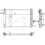 Order Radiateur by OSC - 13097 For Your Vehicle