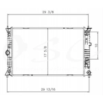 Order Radiateur by OSC - 13187 For Your Vehicle