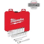 Order Ratchet & Socket Set by MILWAUKEE - 48-22-9404 For Your Vehicle