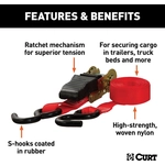 Order Ratchet Strap by CURT MANUFACTURING - 83001 For Your Vehicle