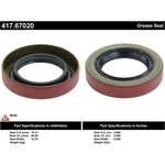 Order Rear Axle Seal by CENTRIC PARTS - 417.67020 For Your Vehicle