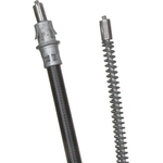 Order Rear Brake Cable by WORLDPARTS - 116417 For Your Vehicle