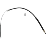 Order Rear Brake Cable by WORLDPARTS - 136655 For Your Vehicle