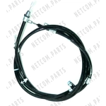 Order Rear Brake Cable by WORLDPARTS - 1651127 For Your Vehicle