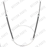 Order Rear Brake Cable by WORLDPARTS - 176222 For Your Vehicle