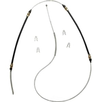 Order Rear Brake Cable by WORLDPARTS - 176222 For Your Vehicle