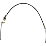Order WORLDPARTS - 176316 - Rear Brake Cable For Your Vehicle