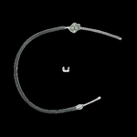 Order Rear Brake Cable by WORLDPARTS - 176397 For Your Vehicle