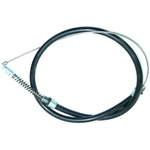 Order Rear Brake Cable by WORLDPARTS - 177706 For Your Vehicle