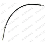 Order Rear Brake Cable by WORLDPARTS - 178137 For Your Vehicle