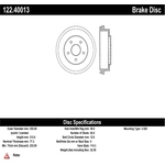 Order Rear Brake Drum by CENTRIC PARTS - 122.40013 For Your Vehicle