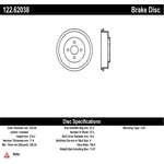 Order Rear Brake Drum by CENTRIC PARTS - 122.62038 For Your Vehicle