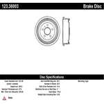 Order Rear Brake Drum by CENTRIC PARTS - 123.36003 For Your Vehicle