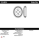 Order Rear Brake Drum by CENTRIC PARTS - 123.40014 For Your Vehicle