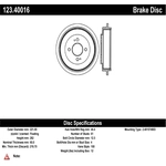 Order Rear Brake Drum by CENTRIC PARTS - 123.40016 For Your Vehicle