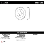Order Rear Brake Drum by CENTRIC PARTS - 123.42001 For Your Vehicle