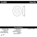 Order Rear Brake Drum by CENTRIC PARTS - 123.42020 For Your Vehicle