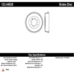 Order Rear Brake Drum by CENTRIC PARTS - 123.44028 For Your Vehicle