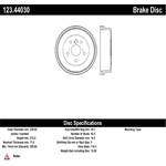 Order Rear Brake Drum by CENTRIC PARTS - 123.44030 For Your Vehicle