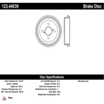 Order Rear Brake Drum by CENTRIC PARTS - 123.44039 For Your Vehicle