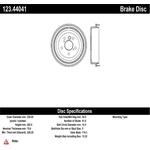 Order Rear Brake Drum by CENTRIC PARTS - 123.44041 For Your Vehicle