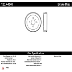Order Rear Brake Drum by CENTRIC PARTS - 123.44048 For Your Vehicle
