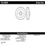 Order Rear Brake Drum by CENTRIC PARTS - 123.45005 For Your Vehicle