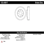 Order Rear Brake Drum by CENTRIC PARTS - 123.45017 For Your Vehicle
