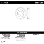 Order Rear Brake Drum by CENTRIC PARTS - 123.46024 For Your Vehicle