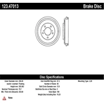 Order Rear Brake Drum by CENTRIC PARTS - 123.47013 For Your Vehicle